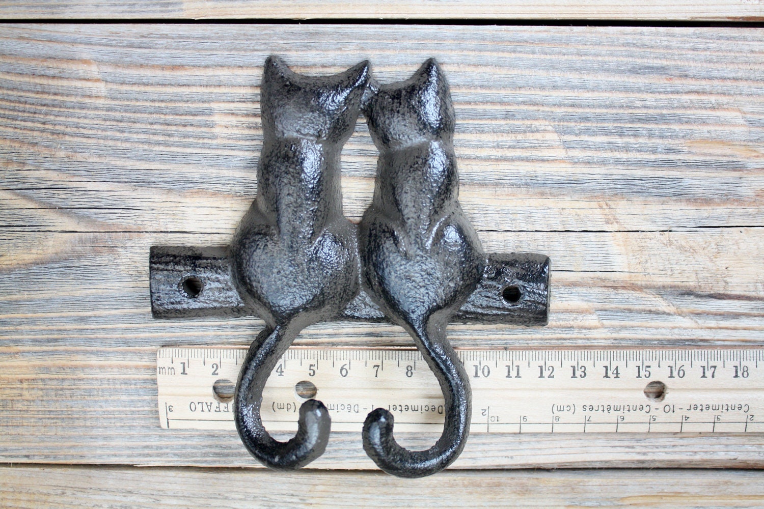 Cat Hook Cast Iron Cat Tail Coat Hook Gift for Cat Lover Etsy Canada