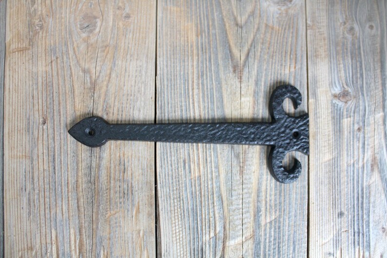 Cast Iron Barn Door Hardware Decorative Faux Hinge Dummy