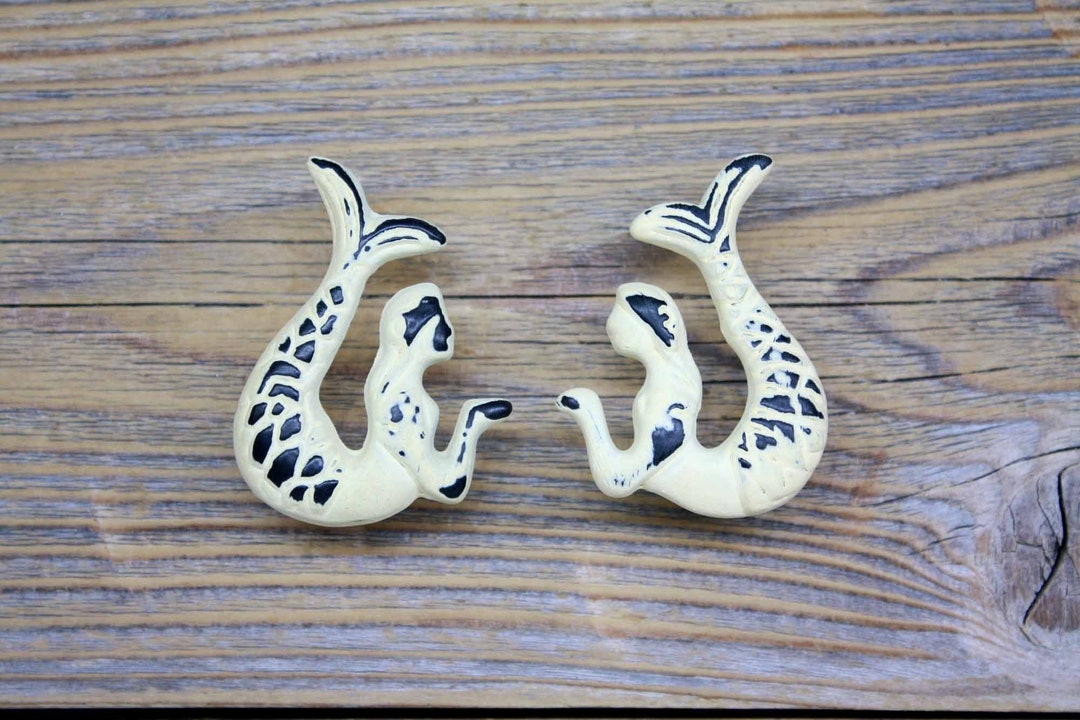 chinese dress ladies Sraseenomy 6packs Vintage Mermaid Cabinet Pulls Zinc Alloy Handle Door Drawer  knob Dresser Closet Handle Kitchen Furniture