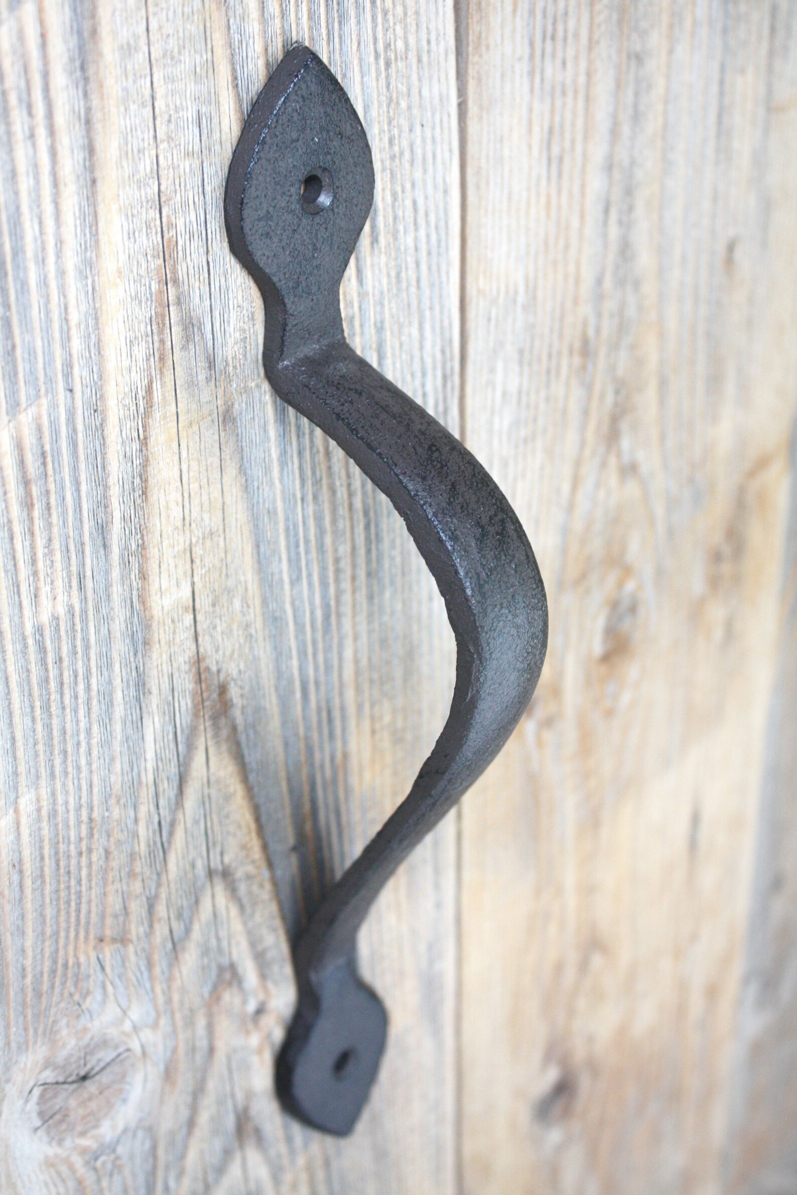Barn Door Handles Cast Iron Door Pull Shed or Gate Handle | Etsy
