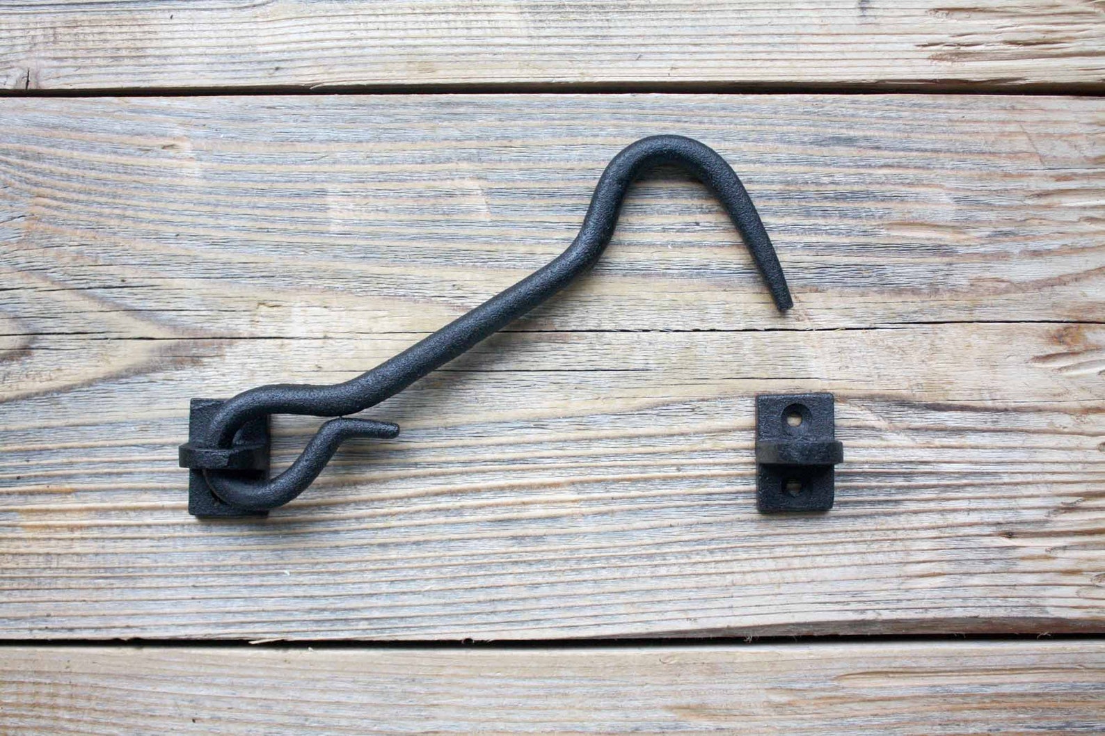 Hook and Eye Gate Latch Cast Iron Eyelet Door Latch Etsy Australia