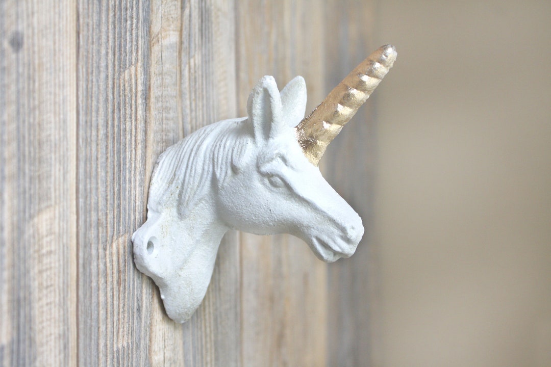 Magical Unicorn Coat Hook Cast Iron Jewellery Hook Etsy 日本