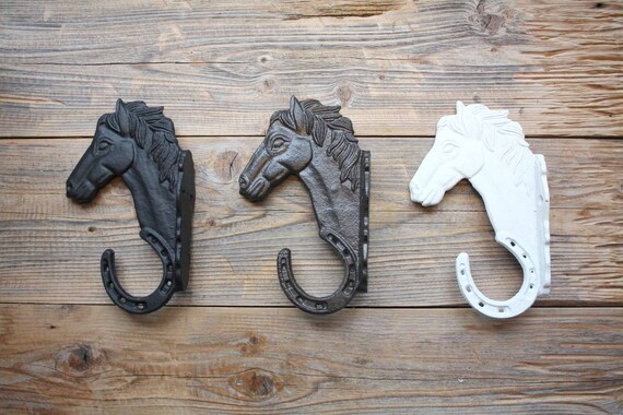 Horse Head Coat Hook, Cast Iron Hooks 