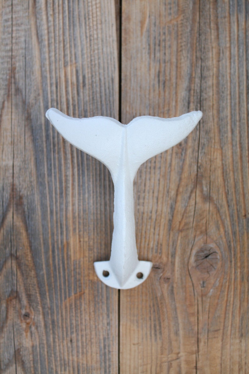 Large Whale Tail Coat Robe or Towel Hooks Etsy Australia