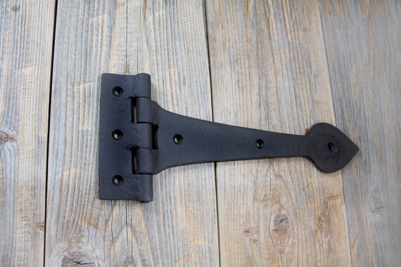 Bisagra puerta de granero de hierro fundido de - Etsy España