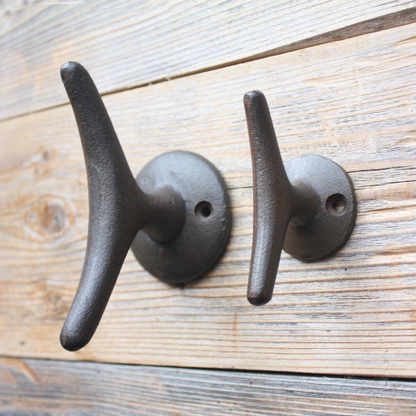 Boat Cleat Hook, Boat Lover Cast Iron Hook