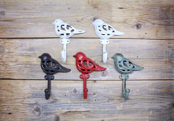 Buy Set of 4 or 8 Antique Style Rustic Flat Top Hat Coat Hooks Cast Iron  Wall Mount Online in India 