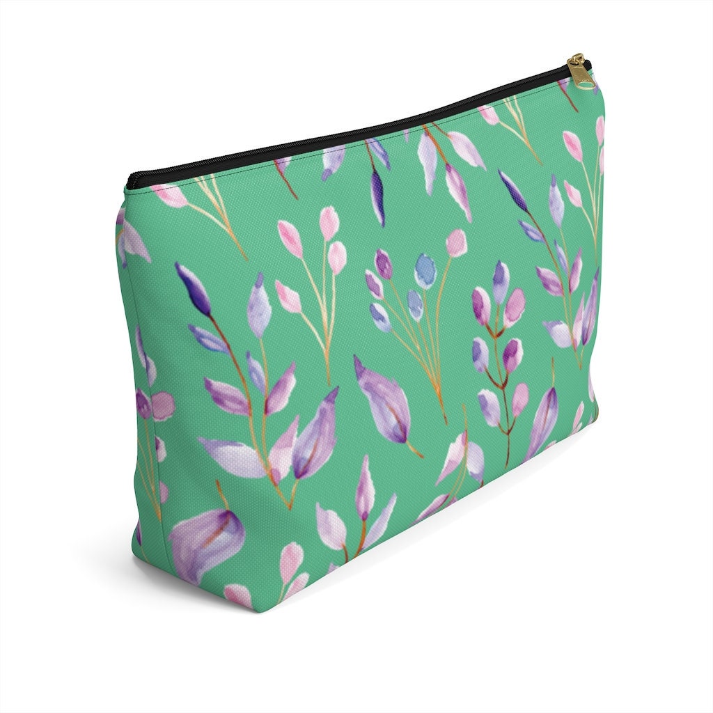 Amazing Martha Stewart Floral Makeup Bag Landscape Art Amazing Martha Stewart Floral Makeup Bag Landscape Art