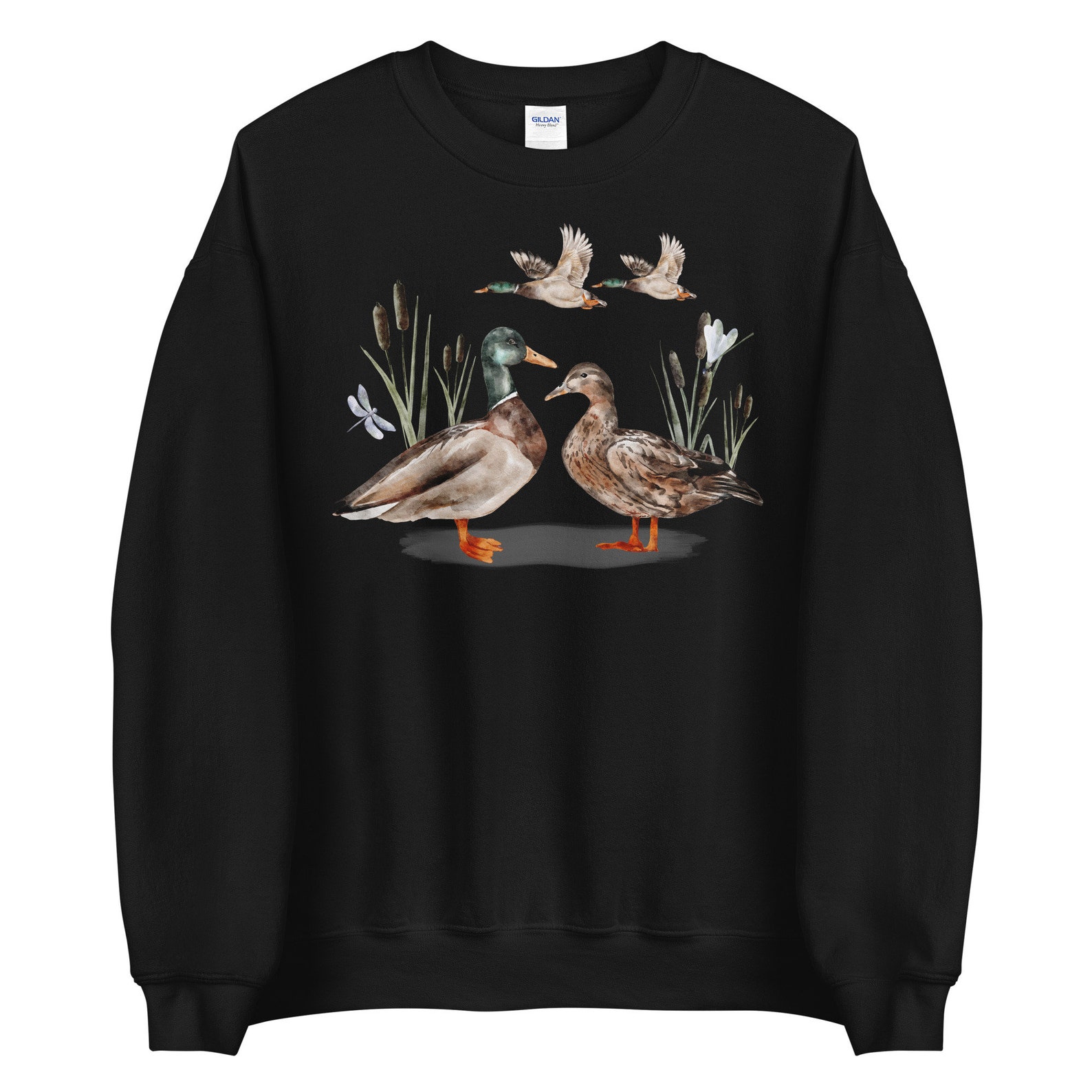 Mallard Duck Sweater Cottagecore Clothing Wild Duck Etsy