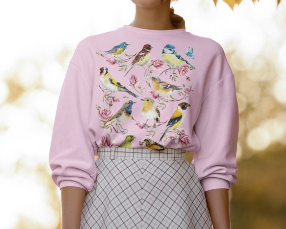 H&m bird sweatshirt sale