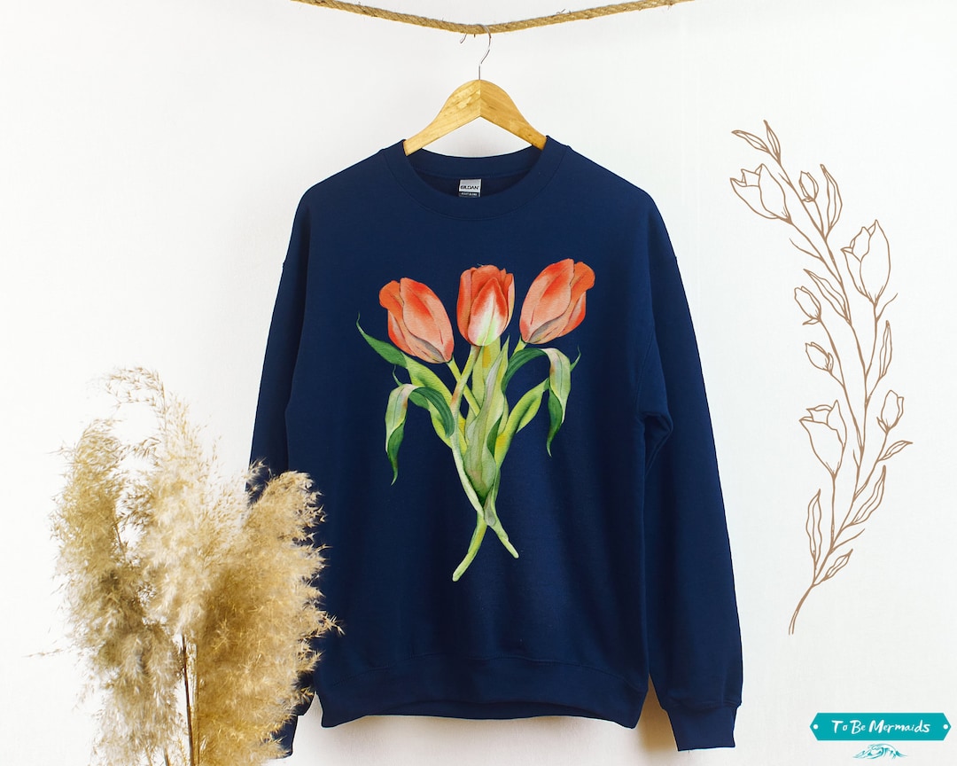 トップス Camphor wood flower motif cotton sweater Camphor wood flower motif cotton sweater その他