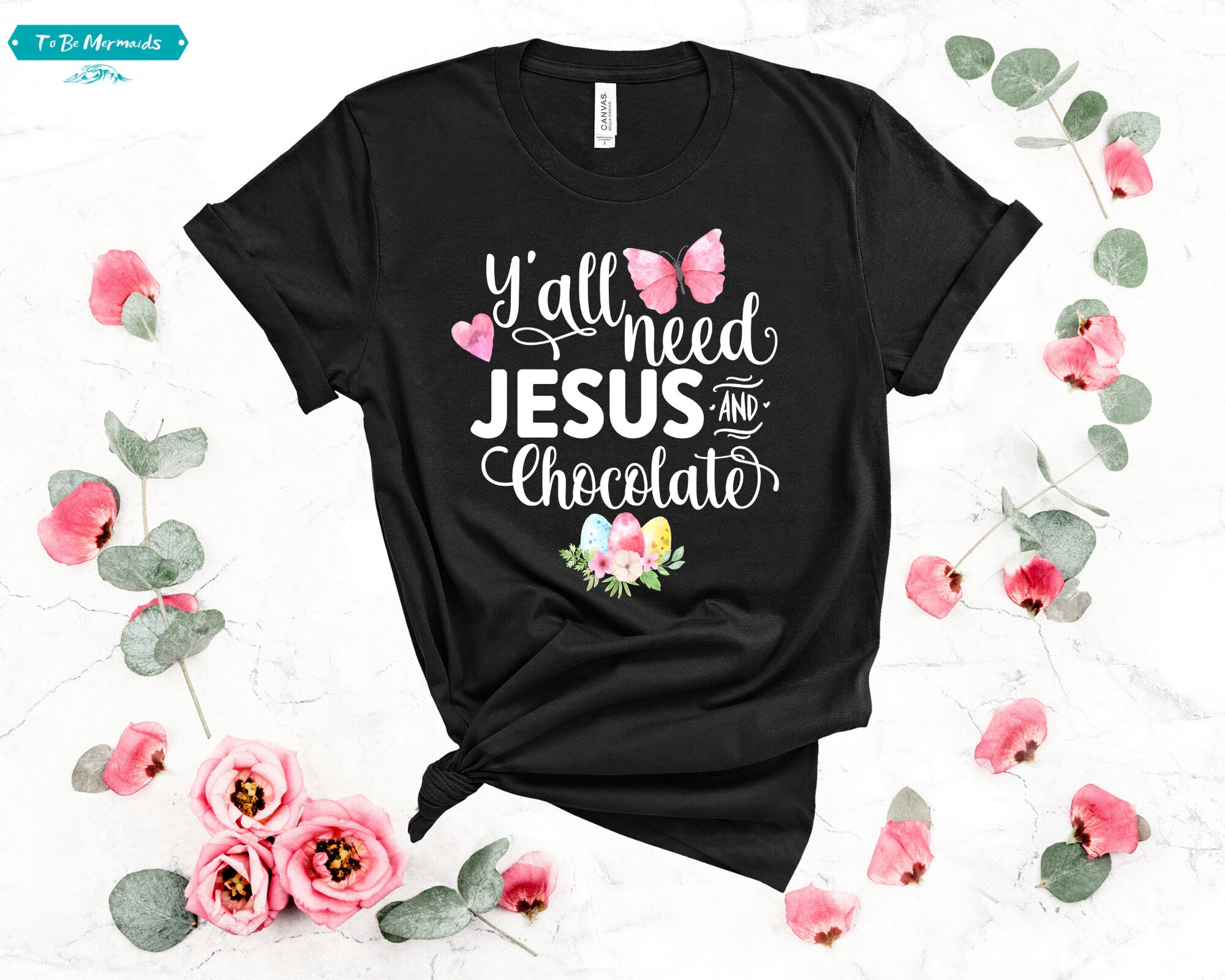 Y'all need Jesus and Chocolate Shirt funny Jesus Shirt Etsy