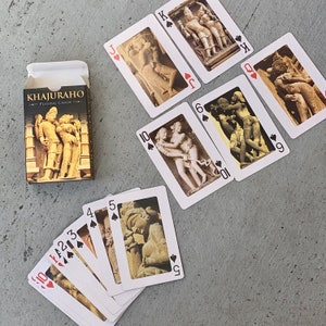 cartes à jouer vintage, jeux Bachelorette Party, cadeau de la Saint-Valentin, Kama sutra Quirky Naughty Mature Content