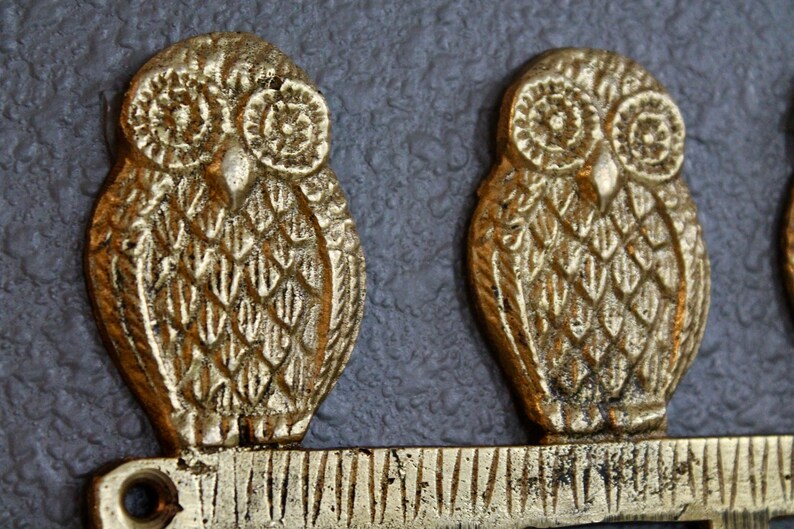 OWL Wall Hook, Towel Hook for Farmhouse Ranch Decor, Entryway Rustic ...