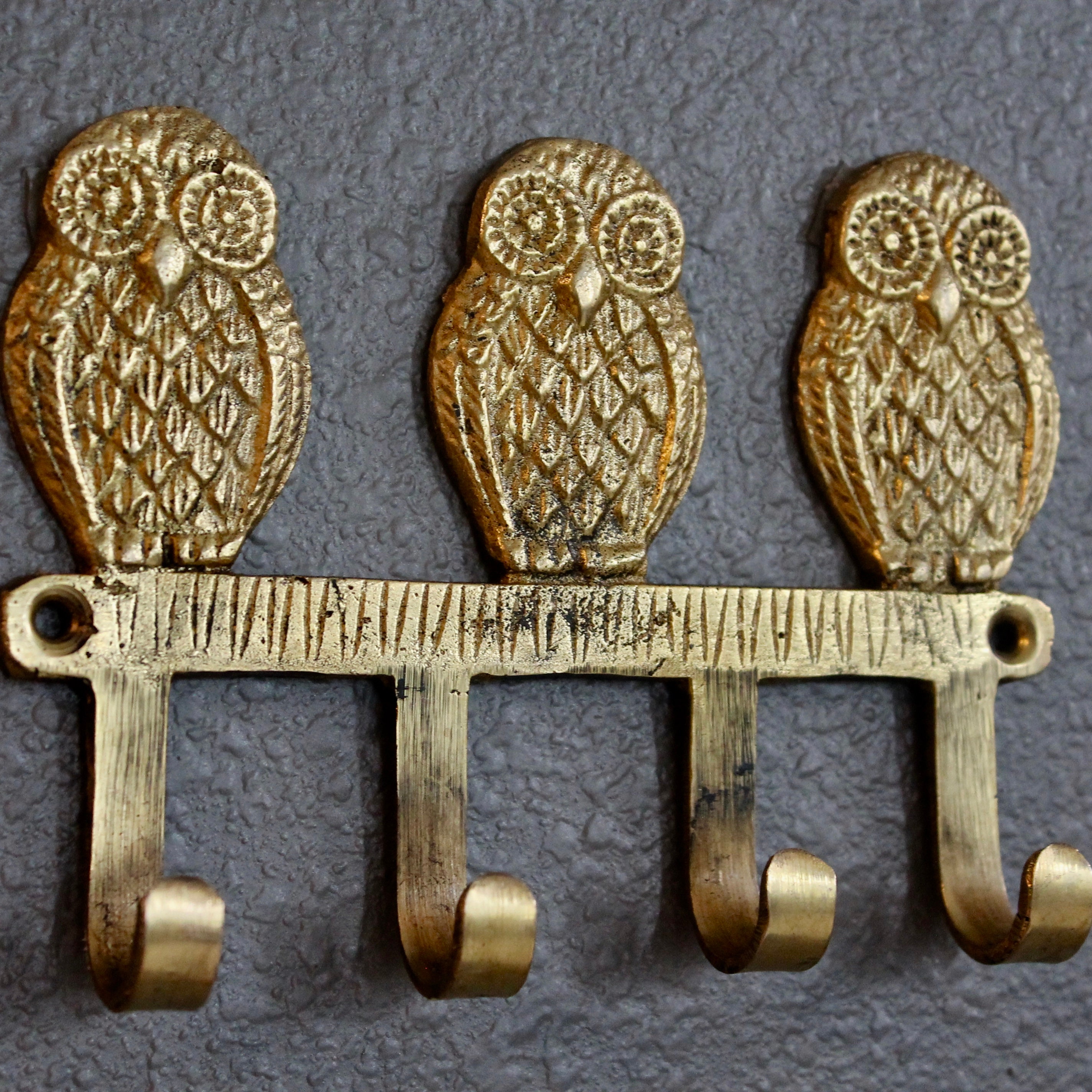 OWL Wall Hook, Towel Hook for Farmhouse Ranch Decor, Entryway Rustic ...