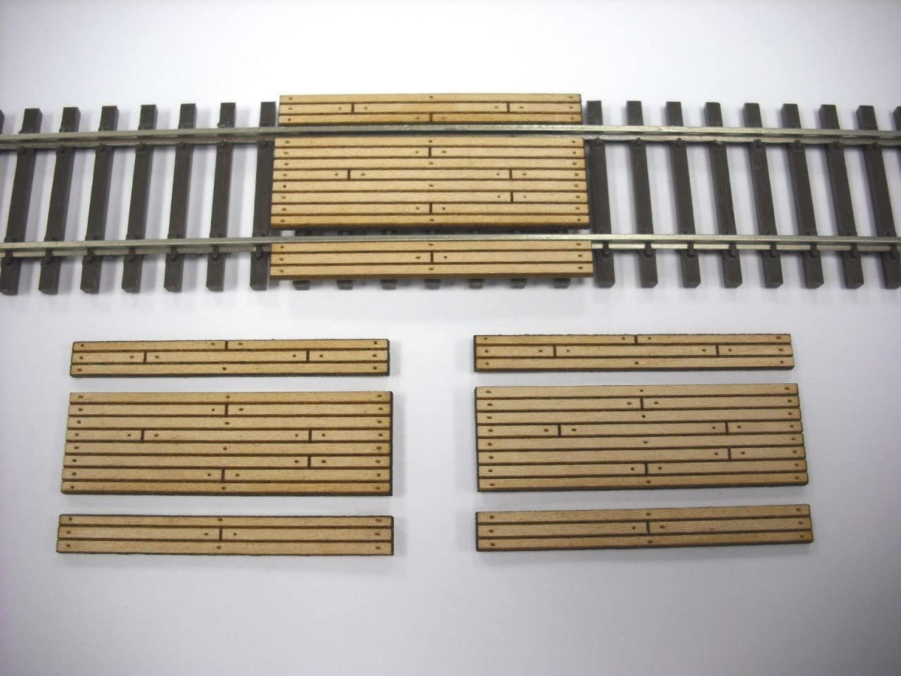 Ho Scale Razor Train Train Time Laser HO Scale Laser Cut Custom Single Lane Crossing 3 Pack ...