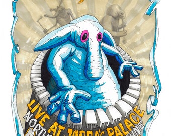 Max Rebo - Live at Jabba's Palace concert poster