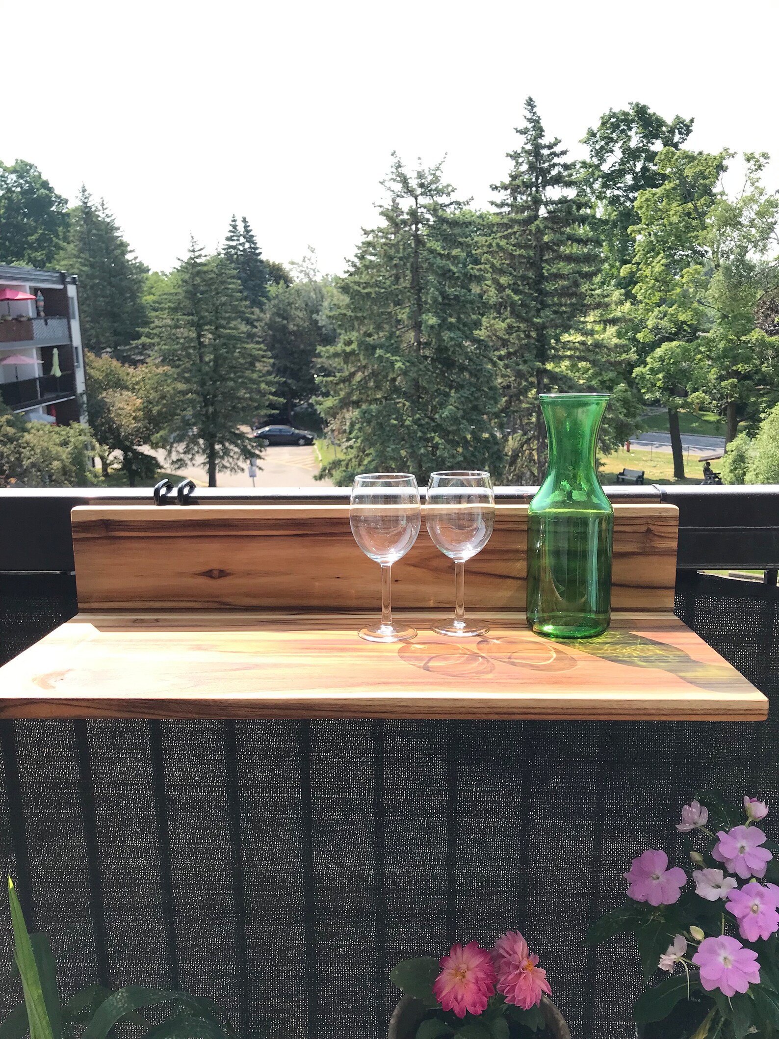 BALCONY BUFFET Outdoor Table, Outdoor Workstation, Balcony Desk