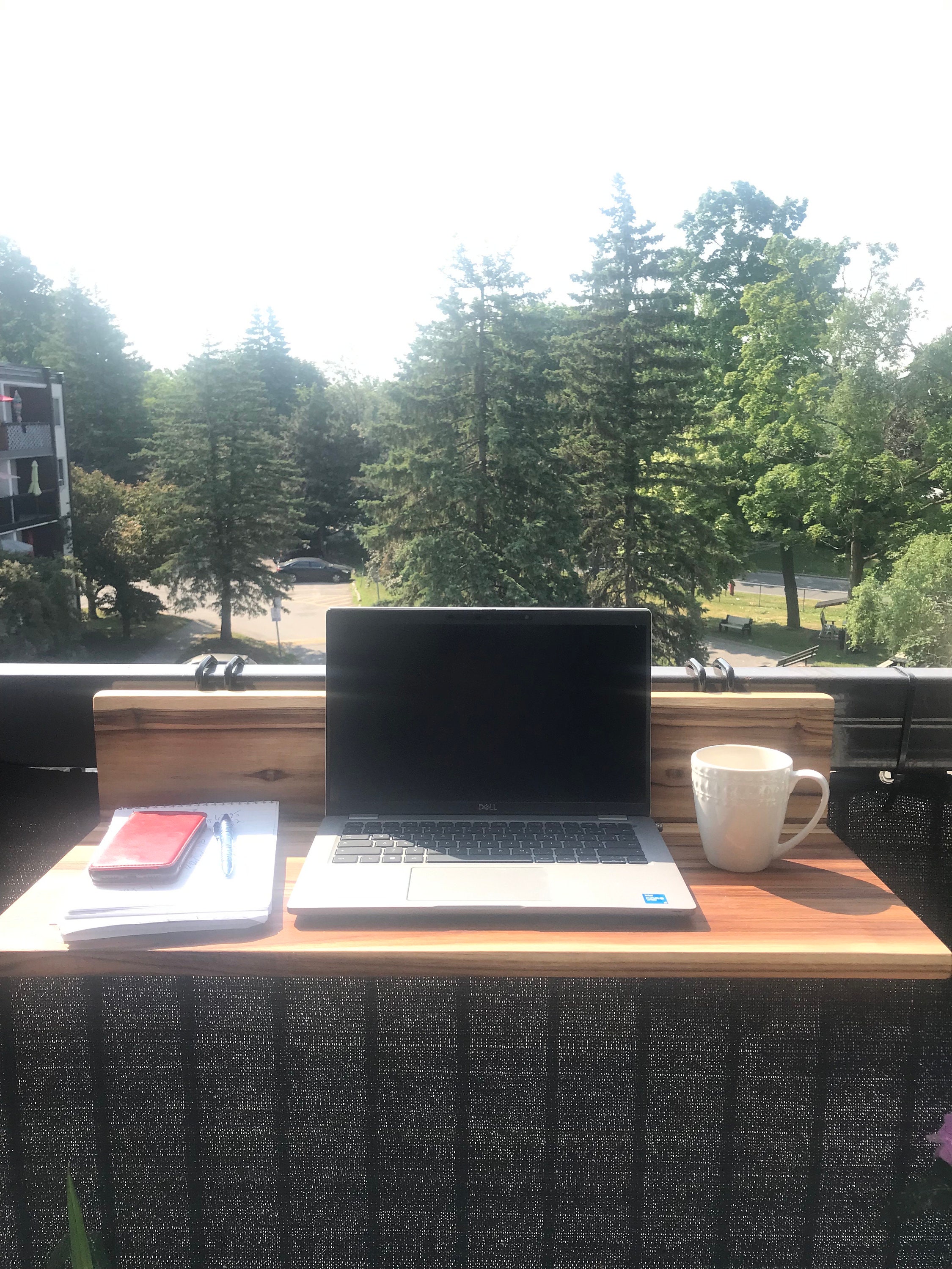 BALCONY BUFFET Outdoor Table, Outdoor Workstation, Balcony Desk