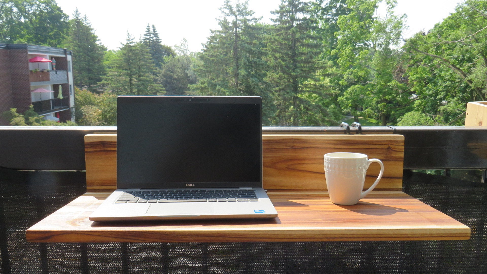 BALCONY BUFFET Outdoor Table, Outdoor Workstation, Balcony Desk