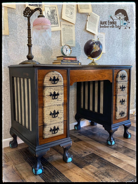 Sold Antique Ball And Claw Foot Desk Etsy