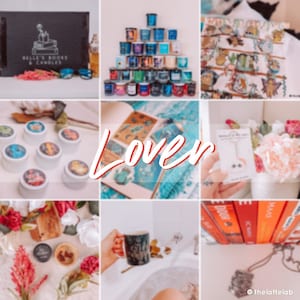 Mobile Lightroom Presets, Instagram Presets, Bookstagram Lightroom Mobile Presets, Blogger presets, Lifestyle presets || Lover