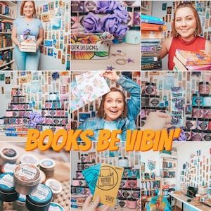 Bookstagram Mobile Lightroom Preset || Books Be Vibin'