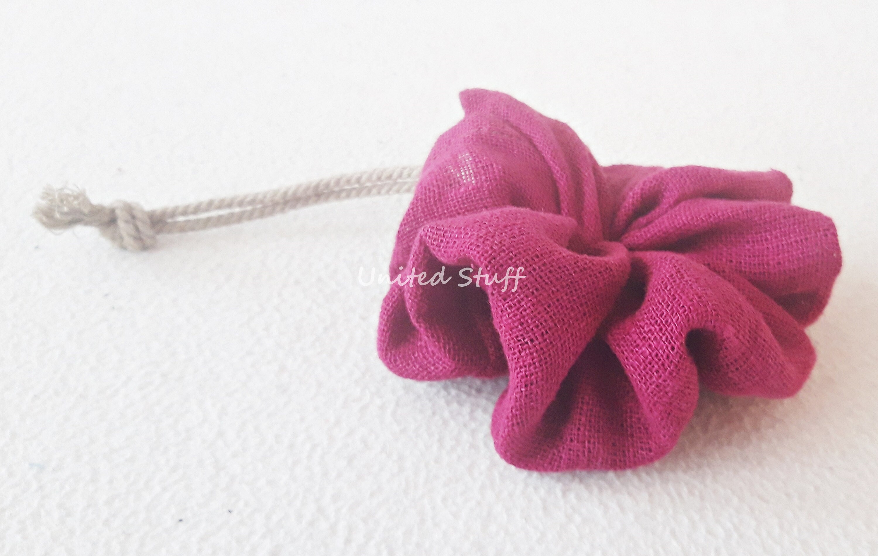 Linen Shower Pouf Choose 2 Plastic Free Puff Handmade Bath Etsy