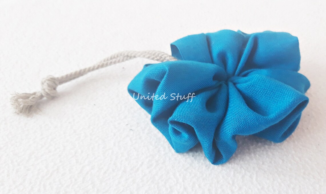 Linen Shower Pouf Choose 2 Plastic Free Puff Handmade Bath Etsy