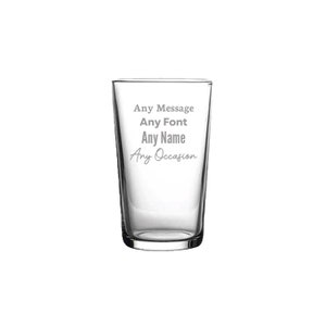 Personalised Engraved Pint Glass, Personalised Pint Glass Groomsman, Personalised Pint Glass 21, Usher Gift, Best Man Gift, Wedding Gift