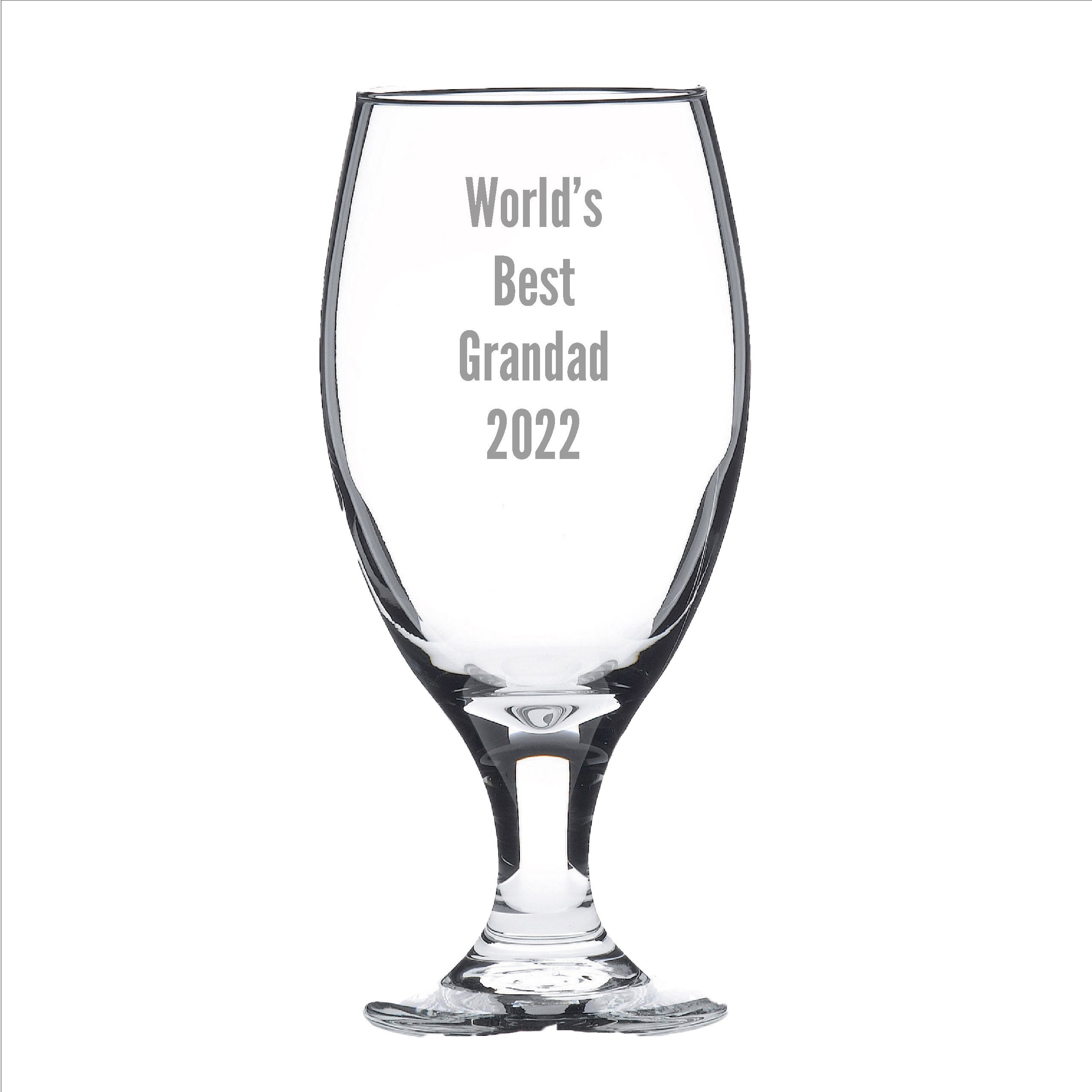 Personalised Engraved Beer Glass Personalized Beer Glass Etsy UK