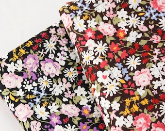 Disco Flowers WATERPROOF AND UV 50+ Fabric by Yard 150cm Width