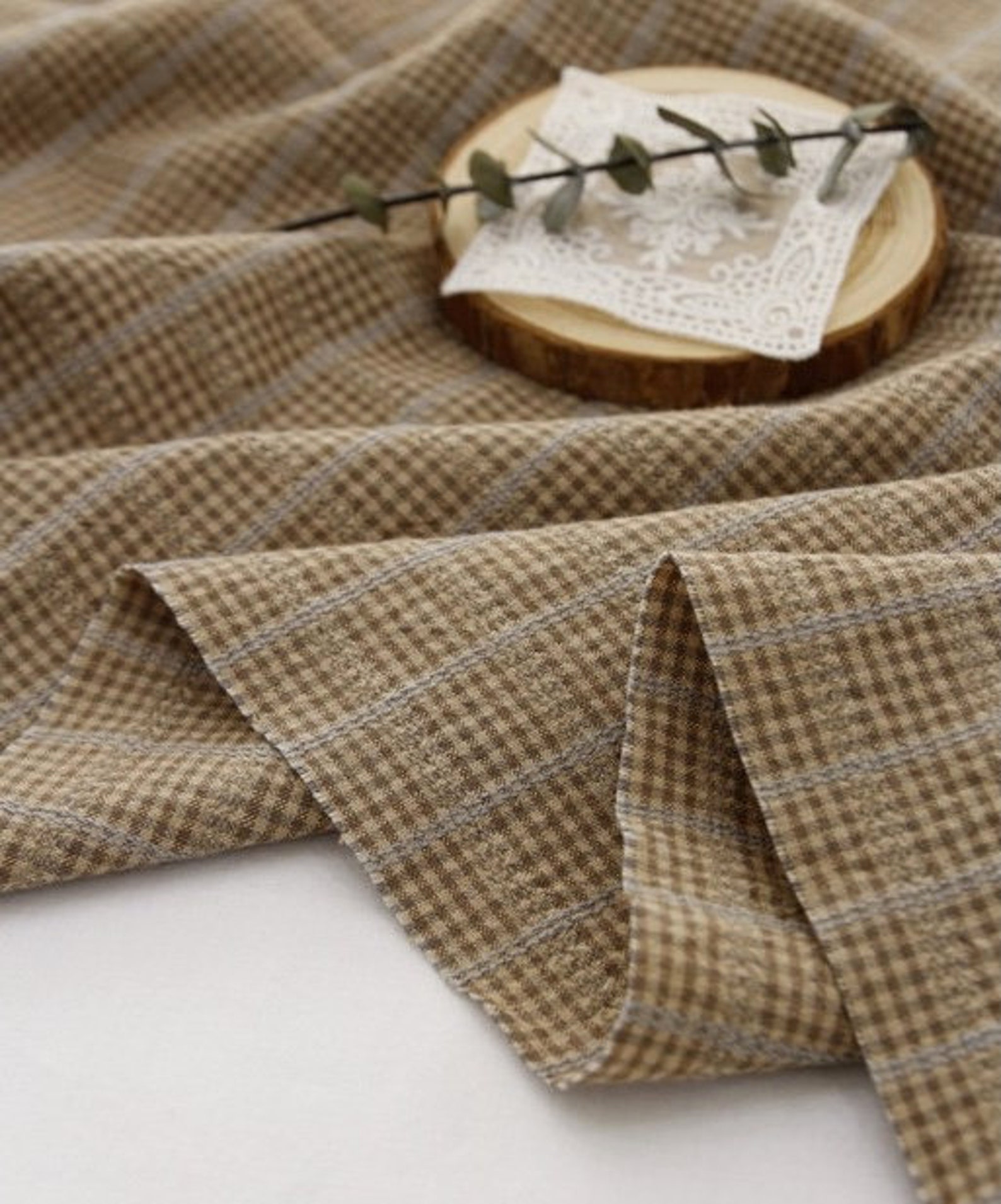 WASHED COTTON Japanese Cotton 100 textile in 4 Colours Etsy