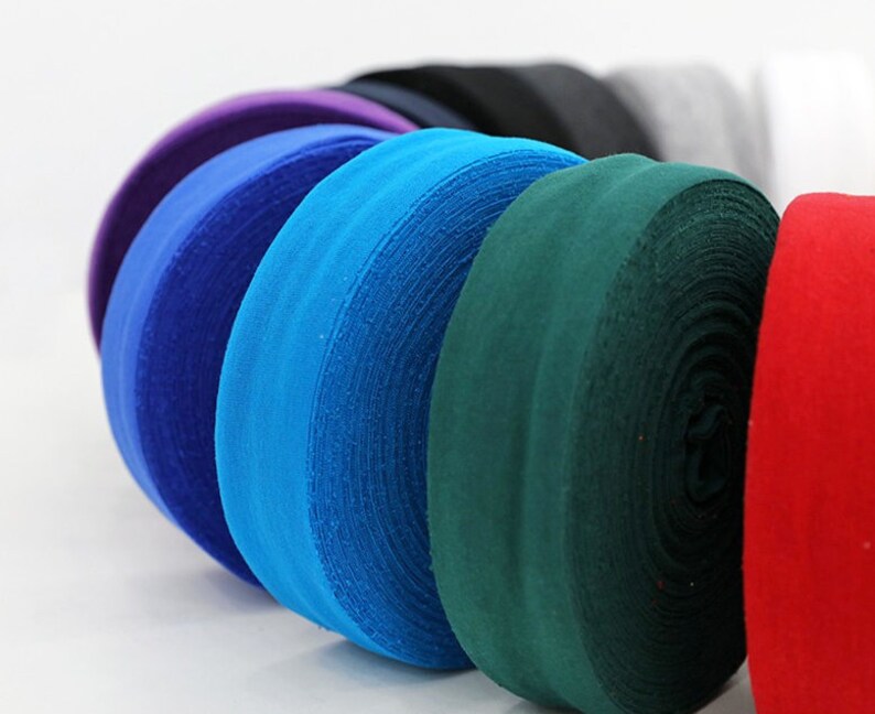 SEAMLESS KNIT BIAS binding tape 7 / 15 / 30 Yards 4cm width Etsy