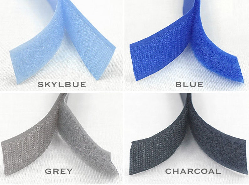 Velcro tapes in 12 colours Sewon type by 2 yards Hook & Etsy