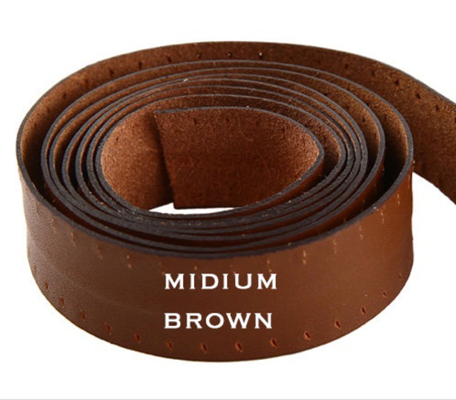 LEATHER BIAS TAPE in 5 colours with Stitch holes easy to sew Etsy