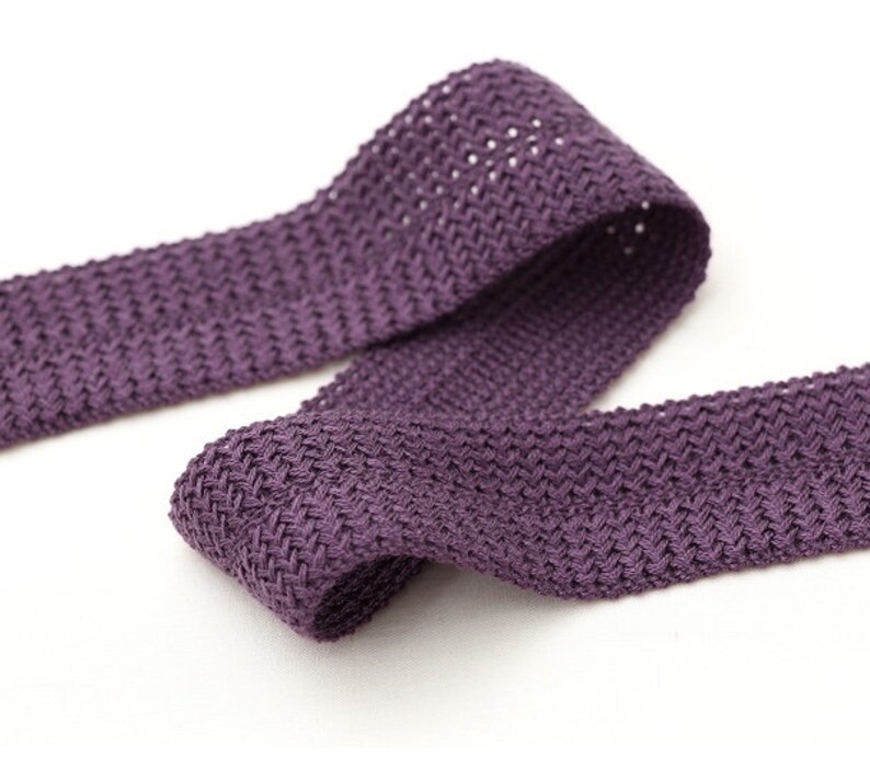 Knit Bias binding Tape by 5 yards 4.5m in 12 Colours Etsy