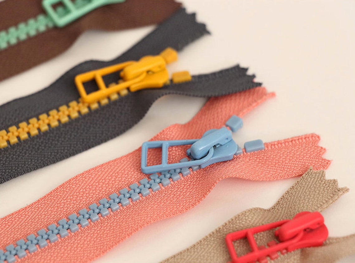 UNIQUE COLOUR ZIPPER Collection Set of 2 Pieces Comes in 7 Etsy
