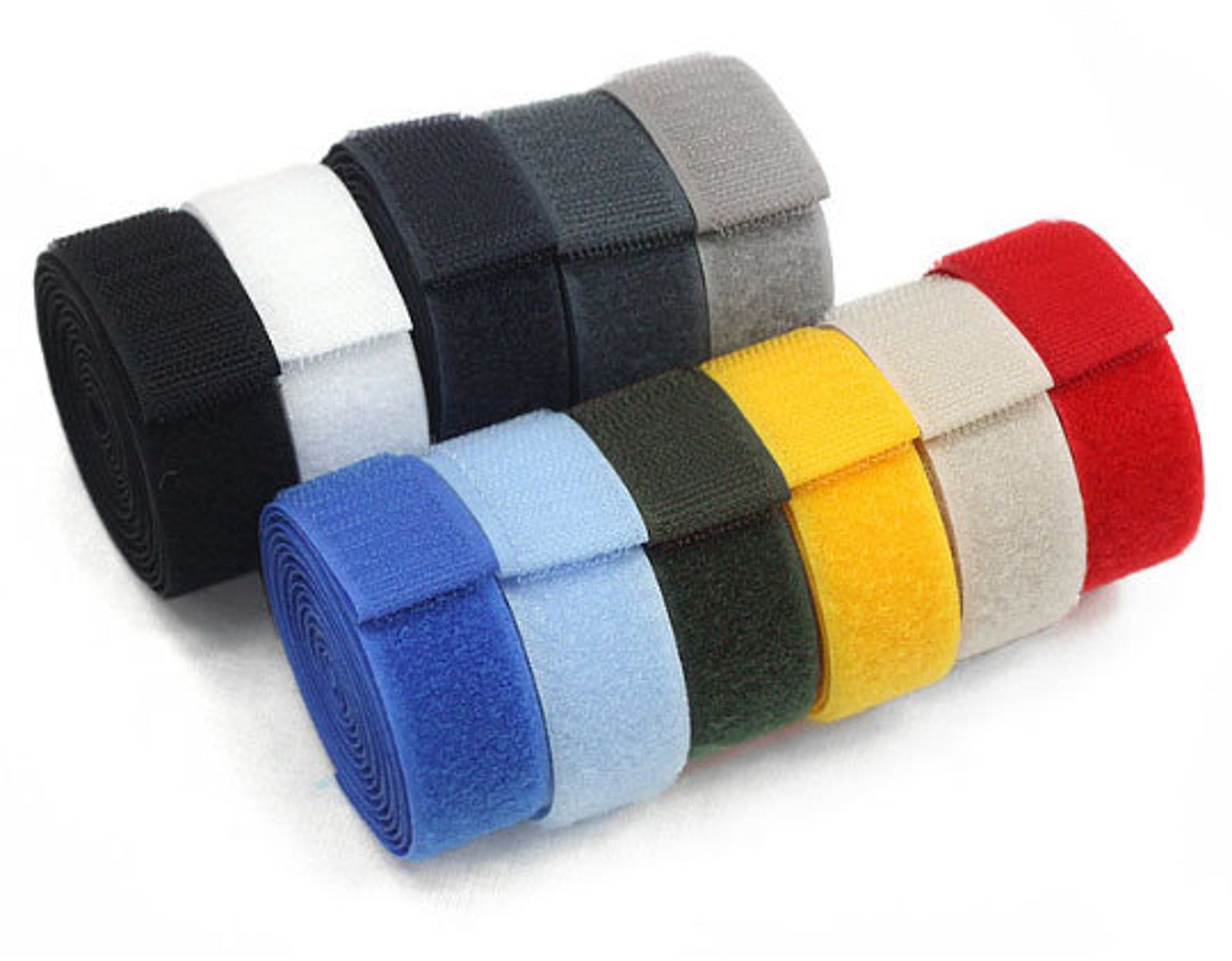 Velcro tapes in 12 colours Sewon type by 2 yards Hook & Etsy