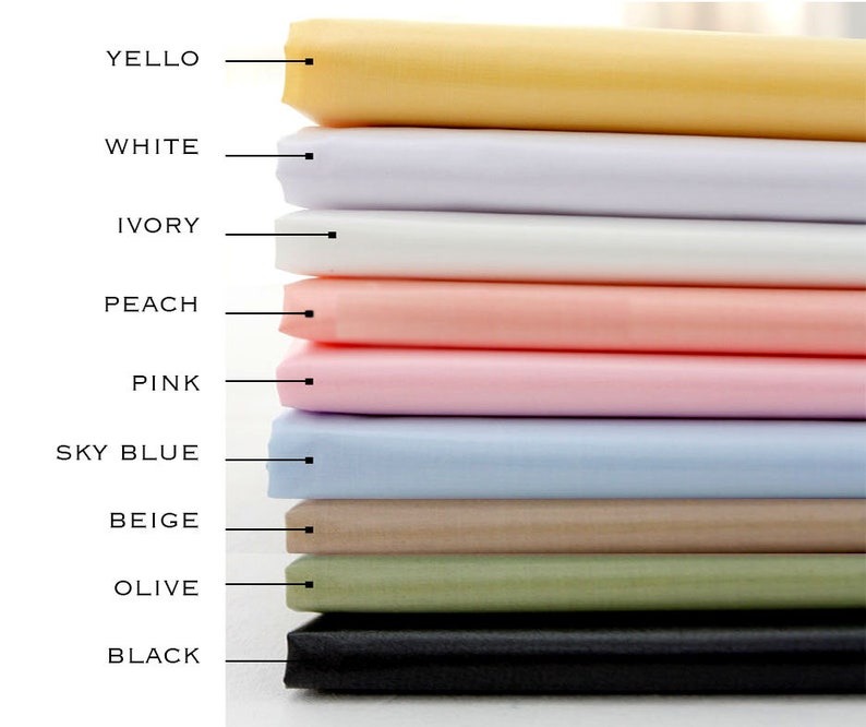 PUL LAMINATE Fabric 8 Solid colours soft and safe Etsy