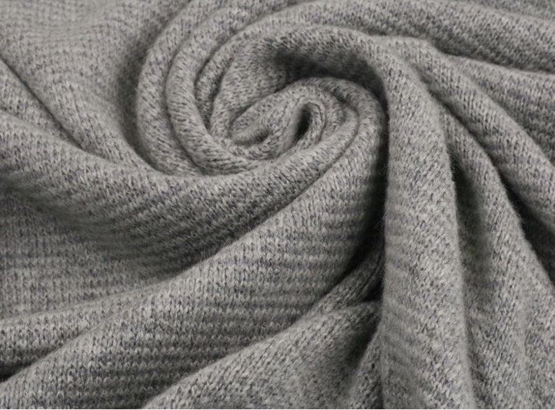 STRETCHY WOOL KNIT Fabric in 6 colours 44110cm wide Etsy