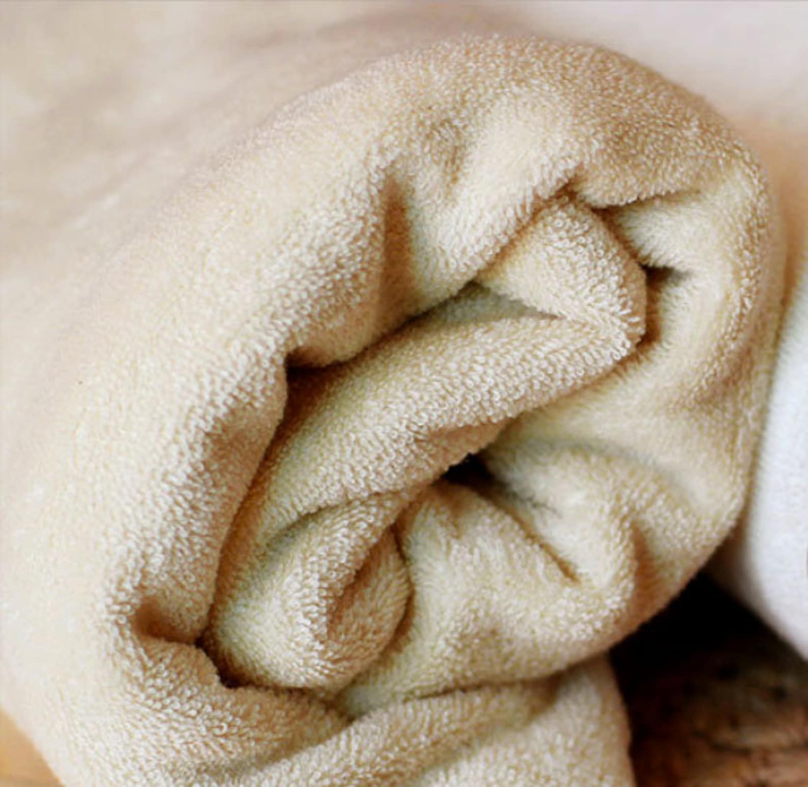 Certified Organic TERRY KNIT Cotton 100 fabric in 3 colours Etsy