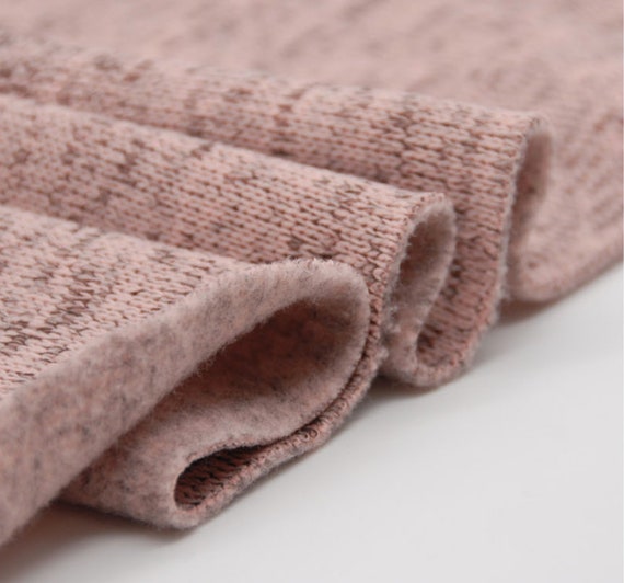 width by yard 63/' Sweatshirt Fleece Knit fabric in 4 colours 160cm