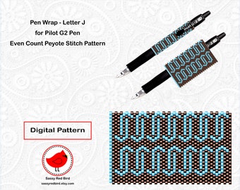 Initial J Alphabet Pens Novelty 3 Pack Brand New 