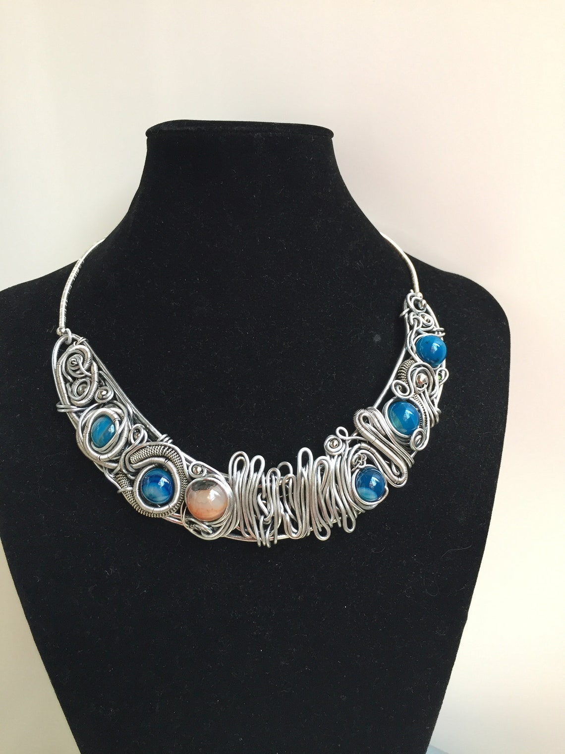 Hypoallergenic Chain. Unique Handmade Necklace. Necklace Etsy