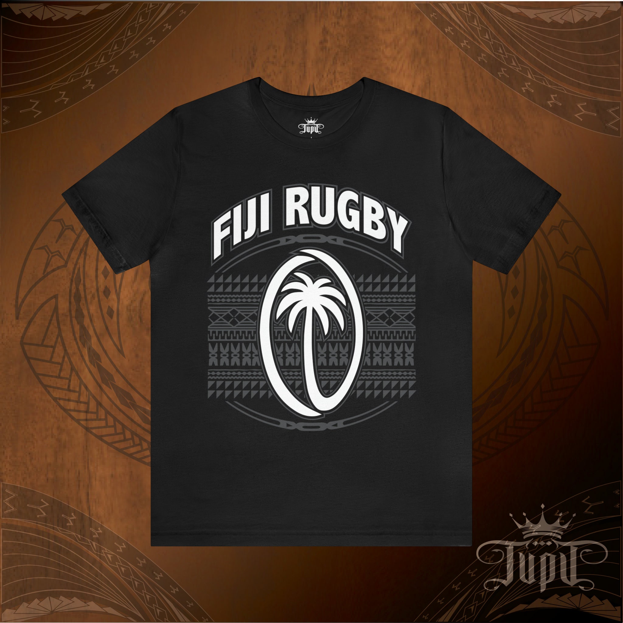 Fiji Rugby Sevens 7s Proud Fans Of Fij T-Shirt heavyweights