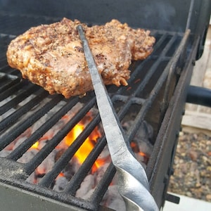 Steak Turner- Hand Forged From a Railroad Spike
