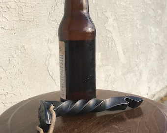 Abridor de botellas forjado a mano