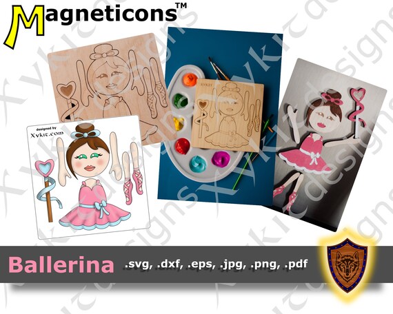 Ballerina Paper Doll Craft Coloring Page instant - Etsy