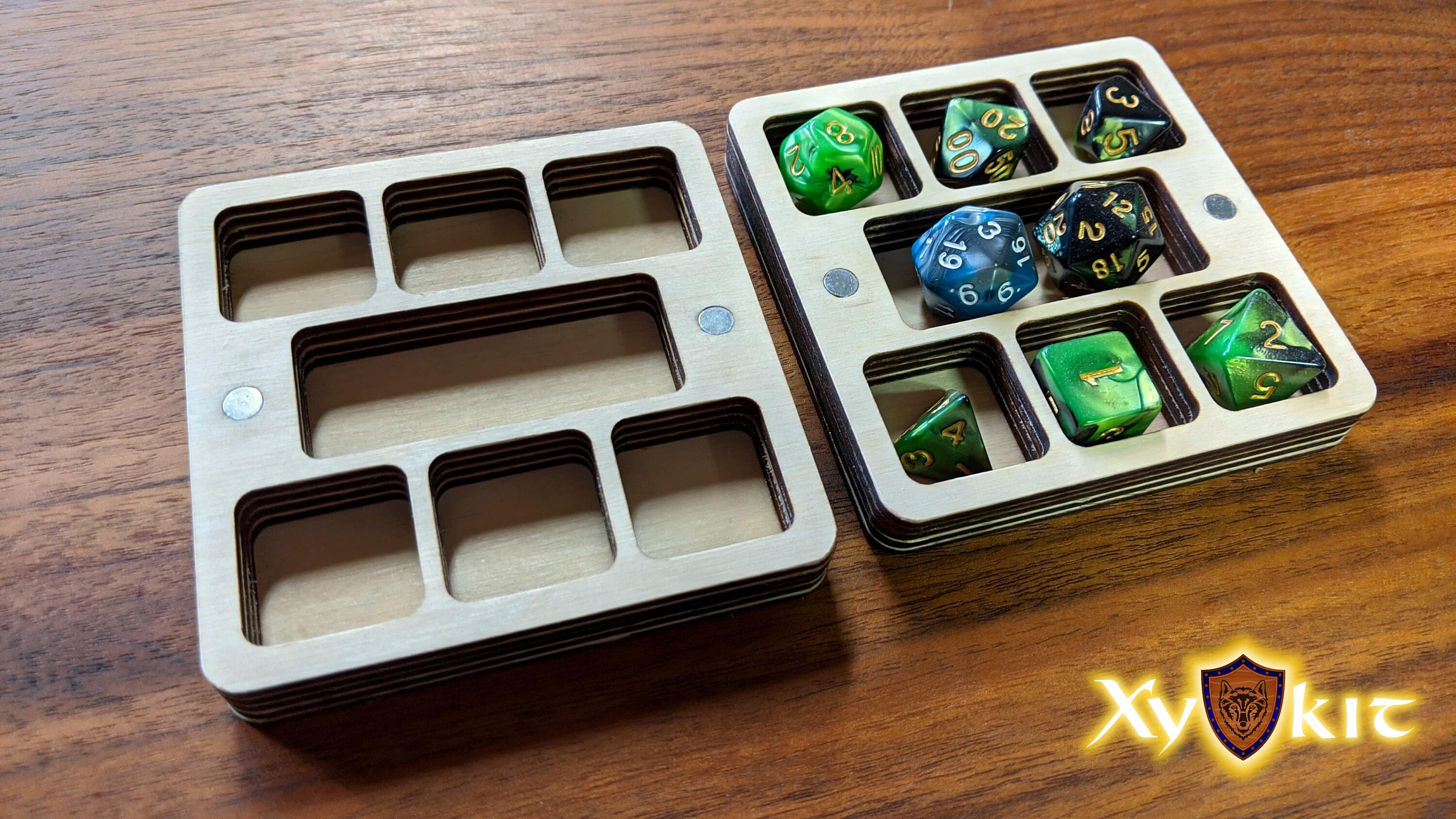 Square Dice Box With Hand-drawn Engravings digital - Etsy